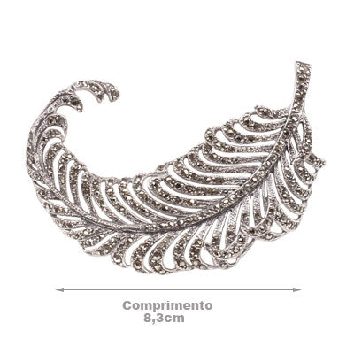 Pingente de Prata com Marcassitas - 65830