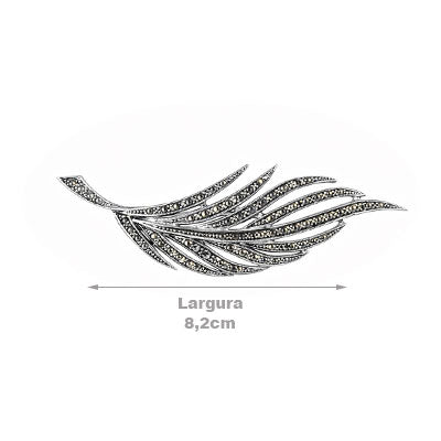 Pingente de Prata com Marcassitas - 65832