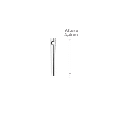 Pingente de Prata Liso - 65840