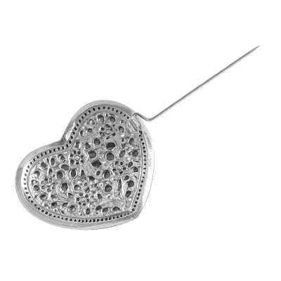 Pingente de Prata com Coração - 65845