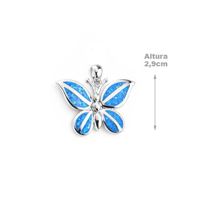 Pingente de Prata Borboleta - 65851
