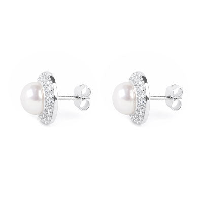 Brinco de Prata com Pedras - 65861