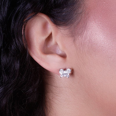 Brinco de Prata Borboleta - 65867