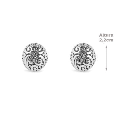 Brinco de Prata Trabalhado - 65928