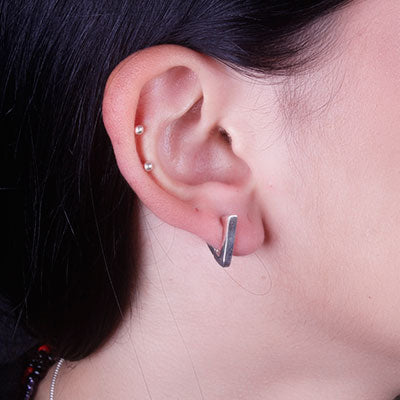 Argola de Prata Lisa - 65984