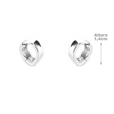 Argola de Prata Lisa - 66038