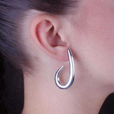 Argola de Prata Lisa - 66049