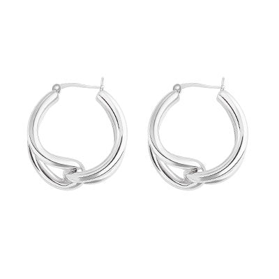 Argola de Prata Lisa - 66064