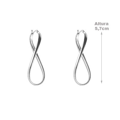 Argola de Prata Lisa - 66065
