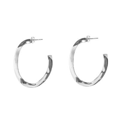 Argola de Prata Lisa - 66068