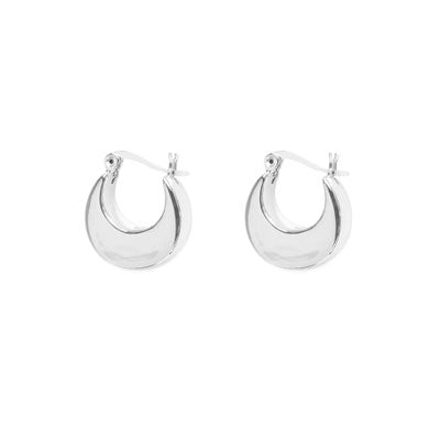 Argola de Prata Lisa - 66070
