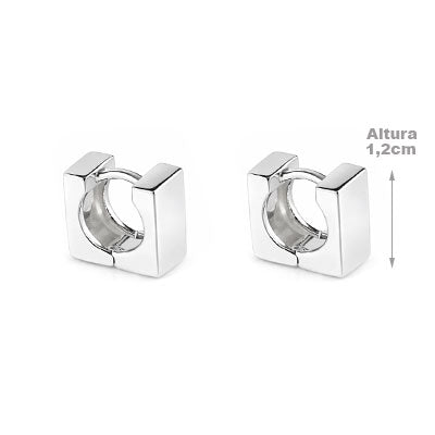 Argola de Prata Lisa - 66072