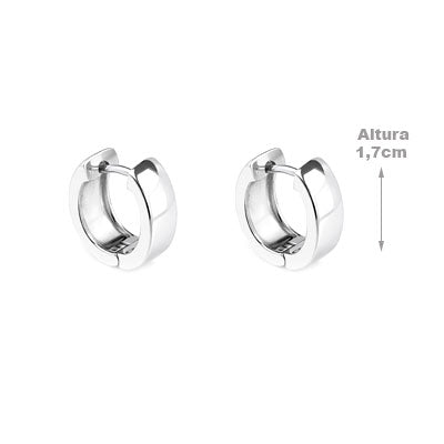 Argola de Prata Lisa - 66077