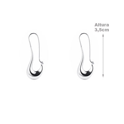 Anzol de Prata Liso - 66079