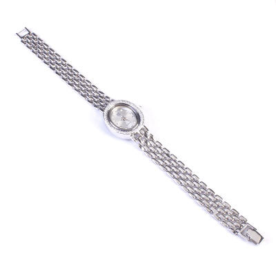 Relógio de Prata com Zircônias - 66220