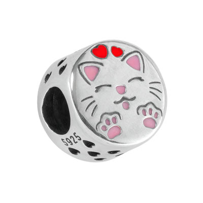 Berloque de Prata Gato - 66240