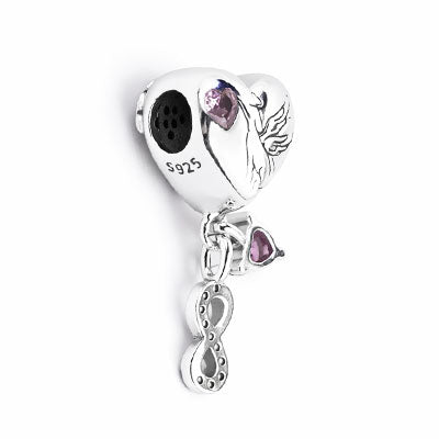 Berloque de Prata Coração - 66247