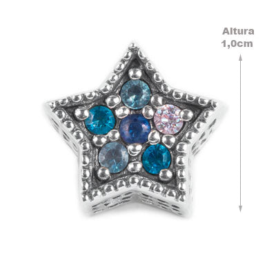 Berloque de Prata com Estrela - 66311