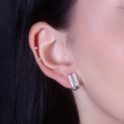 Argola de Prata Lisa - 66376