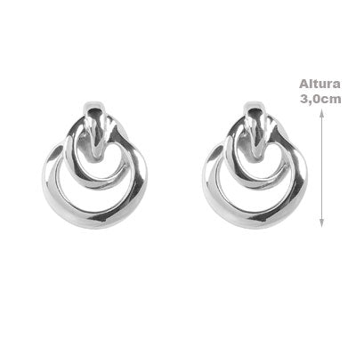 Brinco de Prata Elos - 66441