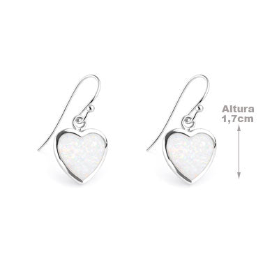 Brinco de Prata com Opala - 66462