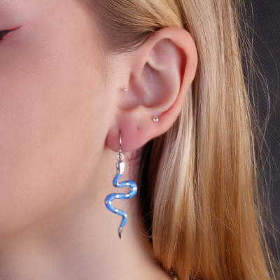 Brinco de Prata com Opala - 66478