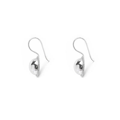 Brinco de Prata Trabalhada - 66500