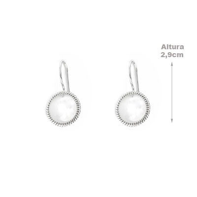 Brinco de Prata Trabalhada - 66500
