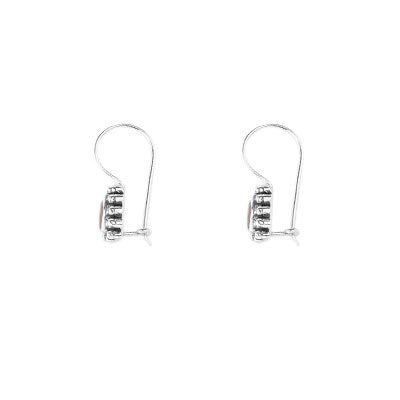 Brinco de Prata com Citrino - 66515