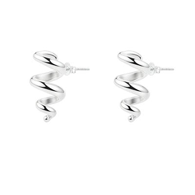 Brinco de Prata Liso - 66575