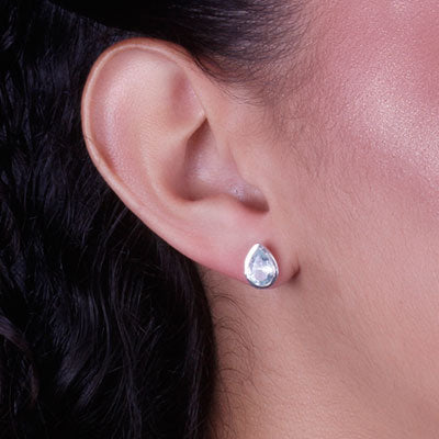 Brinco de Prata com Topázio - 66585