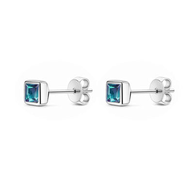 Brinco de Prata com Cristal - 66592