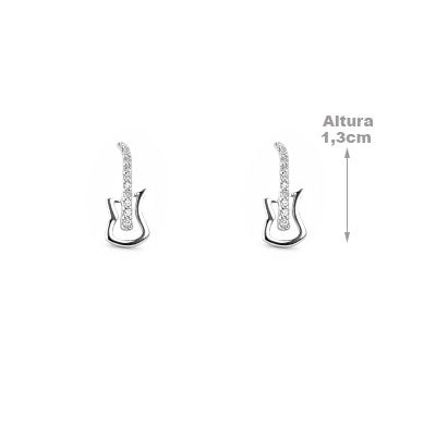 Brinco de Prata Guitarra - 66608