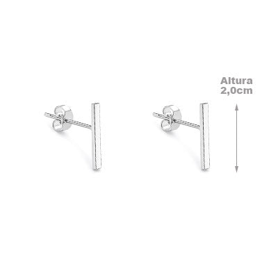 Brinco de Prata Liso - 66620