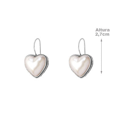 Brinco de Prata com Pérola - 66642