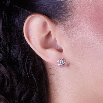 Brinco de Prata Aranha - 66667 - soprata