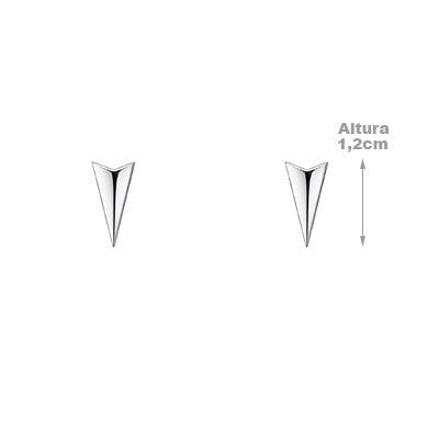 Brinco de Prata Liso - 66668