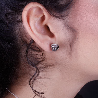 Brinco de Prata Nó - 66687