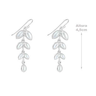 Brinco de Prata Pérola - 66707