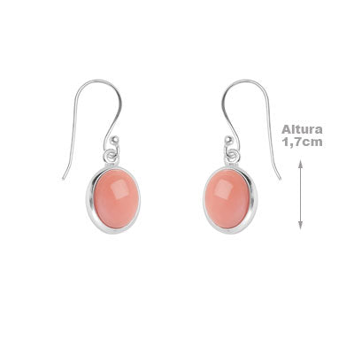 Brinco de Prata com Opala - 66712