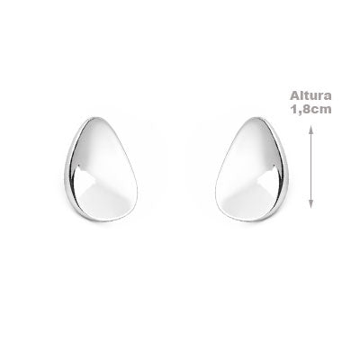 Brinco de Prata Liso - 66721