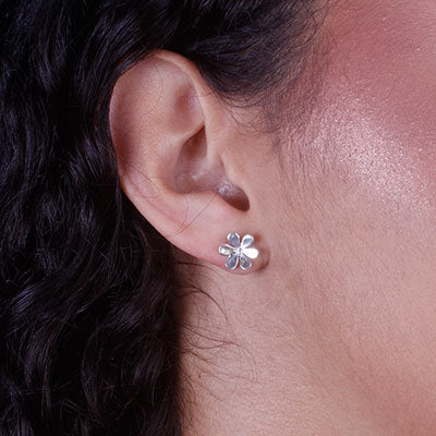 Brinco de Prata Flor - 66724