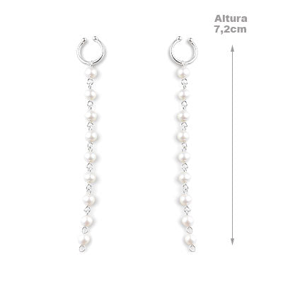 Piercing de Prata Pressão para Orelha - 66726