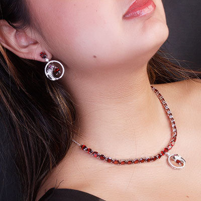 Gargantilha de Prata Serpente/Cobra - 67493