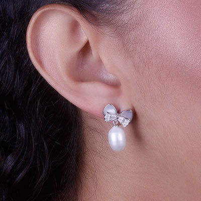 Brinco de Prata Laço - 66737