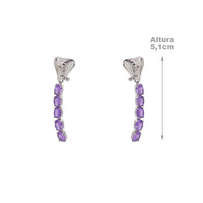 Brinco de Prata Serpente/Cobra - 66741