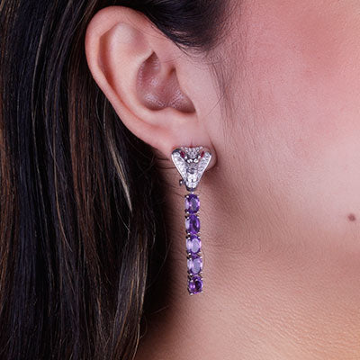 Brinco de Prata Serpente/Cobra - 66741