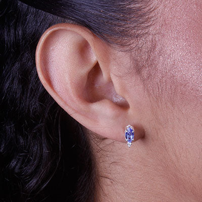 Brinco de Prata com Zircônias - 66784