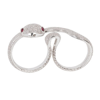 Anel de Prata Serpente/Cobra - 66805