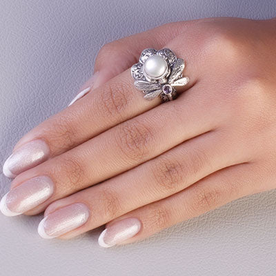 Anel de Prata Libélula - 66822